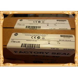1756-L63B PLC Programmable Logic Controller , PLC Controlled Equipment CE