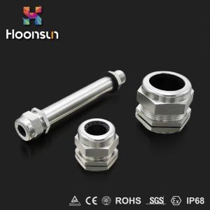 SS304/316 Stainless Cable Gland Fireproof For Sealing Parts With NBR Hermetic