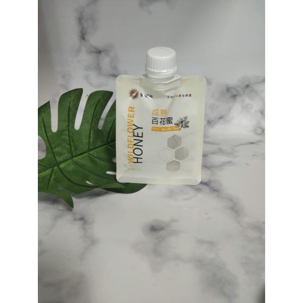 Quality Plastic Stand Up Drink Pouches , Reusable Zip Liquid Pouch With Spout for sale