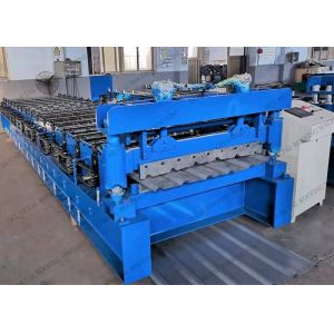 Buy cheap Plc Metal Roofing Roll Forming Machine Automatic 380v from wholesalers