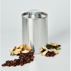 Buy cheap Eco Friendly Customized Coffee Tins with Screw On Lids from wholesalers