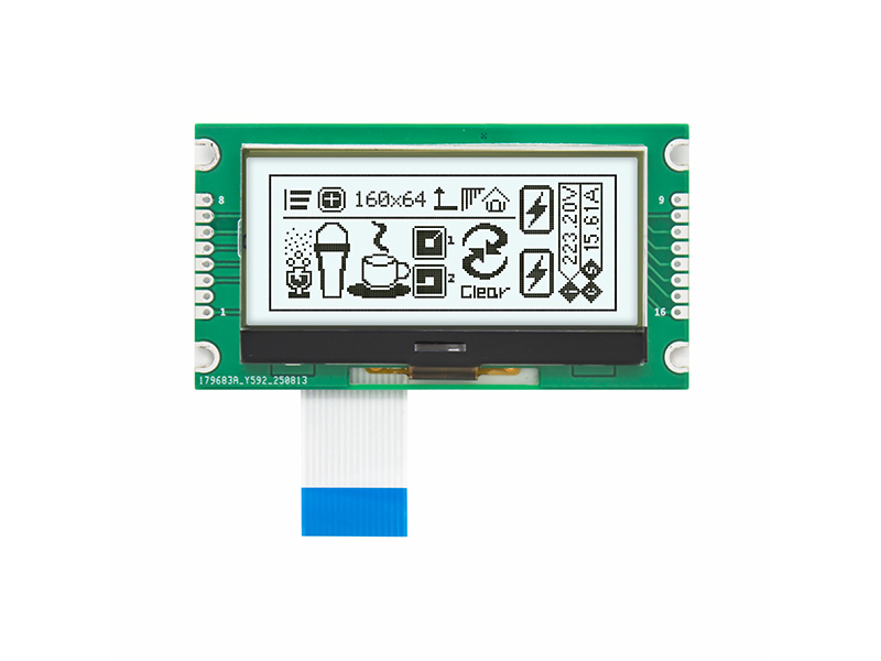 Buy cheap 160x64 Graphic LCD Module | FSTN+Gray Display With White Backlight from wholesalers