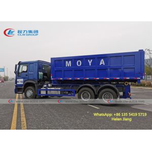 Buy cheap Howo 6x4 20T Roll Off Hydraulic Hooklift Garbage Collection Truck from wholesalers