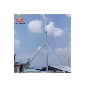 Buy cheap 5G Cell Signal Single Pipe Telecommunication Rooftop Pole product