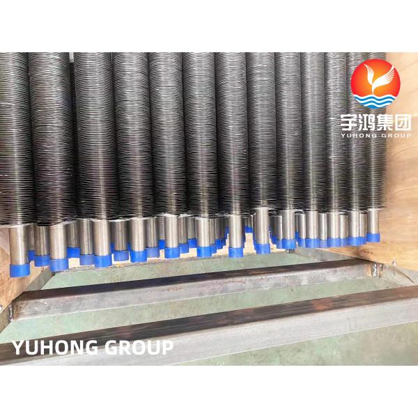NICKEL ALLOY FINNED TUBE EMBEDDED G-FIN TYPE SB163 MONEL 400