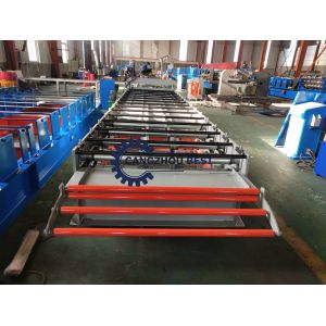 Buy cheap PLC Control 380V 50HZ Metal Roof Making Machine With 24 Months Warranty from wholesalers