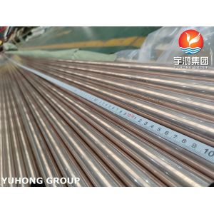 ASTM B111 C70600 Seamless Tubes 90 10 Cu-Ni Alloy