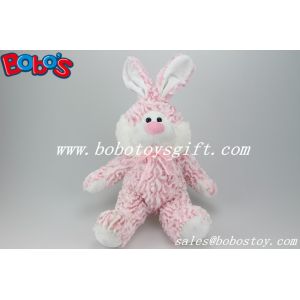 Buy cheap 10Pink Plush Stuffed Rabbit Animal With Pink Ribbon from wholesalers