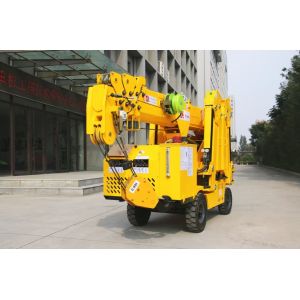 10 Ton Telescopic Boom Spider Crane for Construction Using