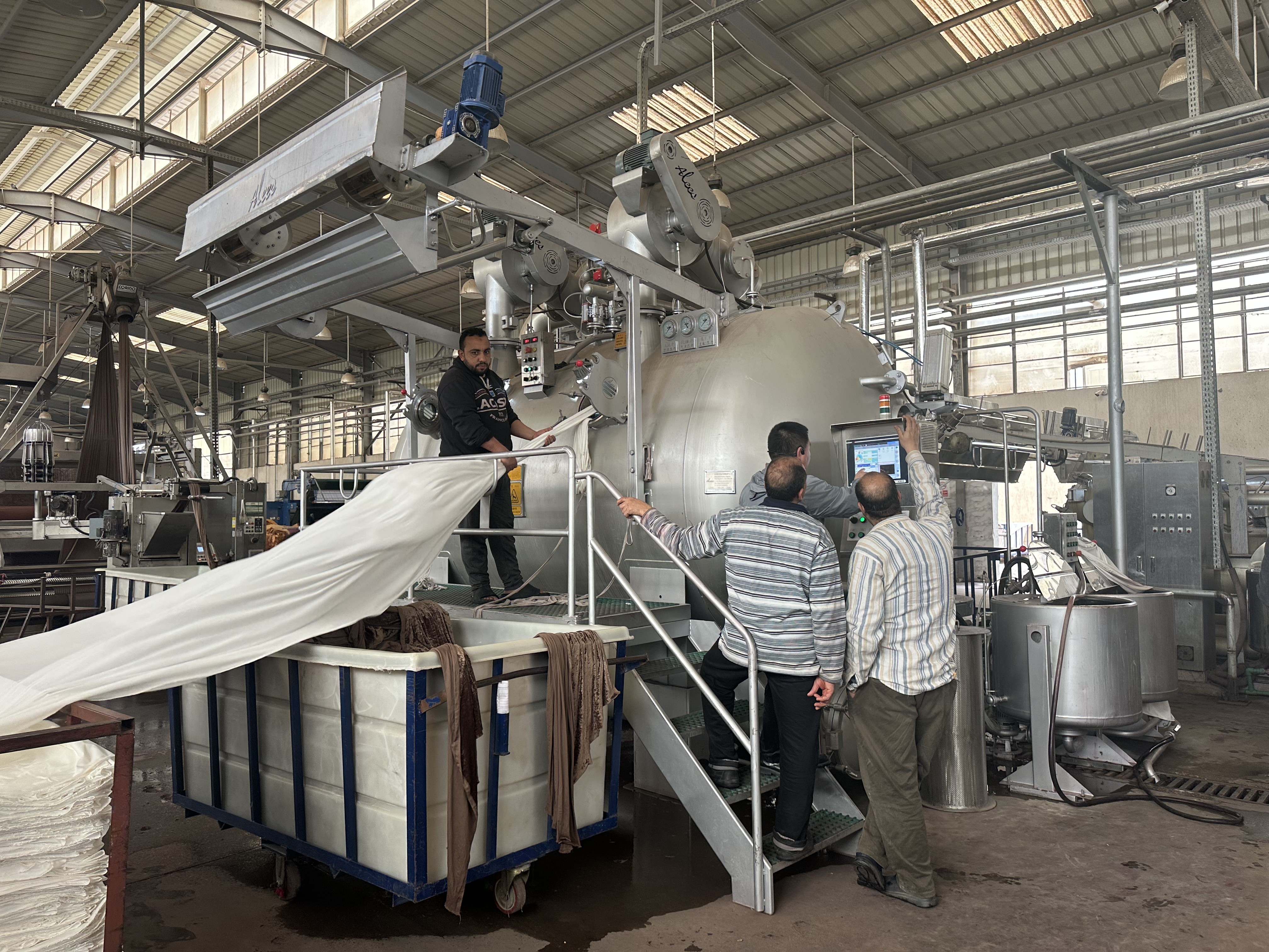 Buy cheap Low Consumption Airflow Dyeing Machine Heavy Duty With SETEX747 Controller from wholesalers