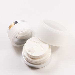 Face Cream 15ml 30ml 50ml Plastic Cosmetic Jars Coated Surface