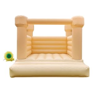 Buy cheap Inflatable Bouncy Castle White Bounce House For Wedding Jumping Castle from wholesalers