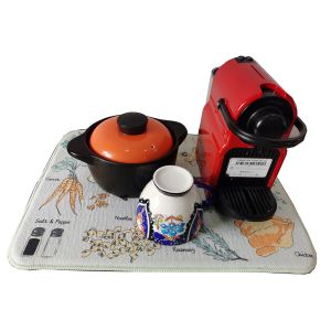 Buy cheap 15x20in Microfiber Dish Drying  Mat For Pots Pans Cups Water Absorption from wholesalers