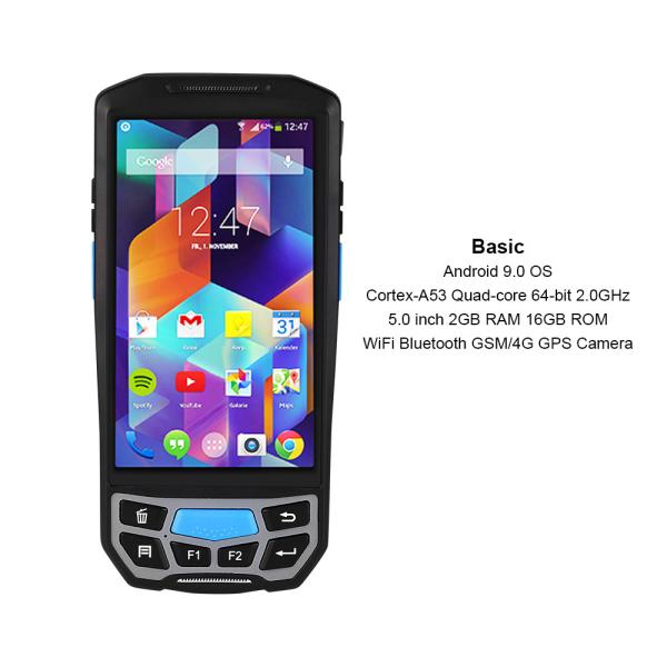 Buy cheap IP66 64bit Android Handheld PDA , GMS 720x1280 5 Inch PDA from wholesalers