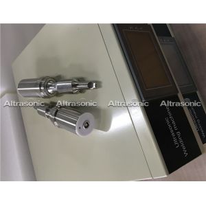 Buy cheap Durable 35kHz Ultrasonic Piezo Transducer Welding Horn For Rinco Machine With Housing from wholesalers