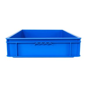 Industrial Storage Moving Crate 555x415x115mm PP Stackable Plastic Turnover