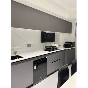 Buy cheap Custom Panel Lacquer High Gloss Pet Design Modern Kitchen Cabinet from wholesalers