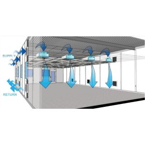 Buy cheap ISO7 Prefabricated Hardwall Modular Clean Room For Electronics Assembly from wholesalers