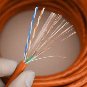 Buy cheap Customized Length Cat6e Ethernet Cable Unshielded Network Cable 1000Mbps from wholesalers