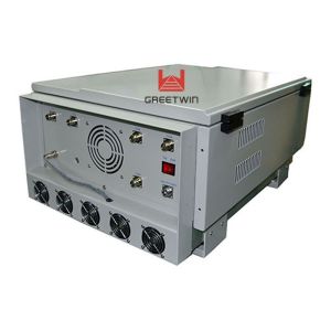 Buy cheap DJi UAV High Power Signal Jammer , Drone Signal Scrambler Jamming Range up to 1000M product