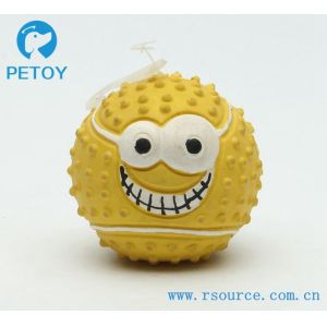Buy cheap 2019  eco-friendly Latex dog toys squeaky dog ball from wholesalers