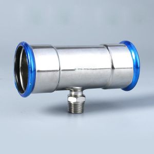 Buy cheap Water Pipeline Stainless Steel Press Fittings DN15 - DN54 2 Years Warranty from wholesalers