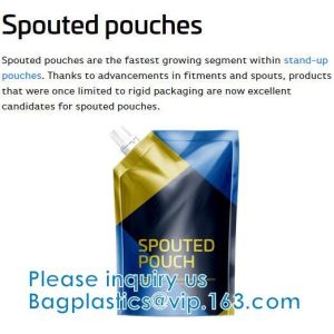 Stand Up Pouch With Resealable Zip lockk And Clear Window, Multi-purpose, small