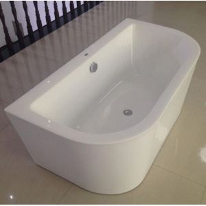Buy cheap Modern Acrylic Freestanding Jacuzzi Bathtub , Rectangle Modern Stand Alone Tub product