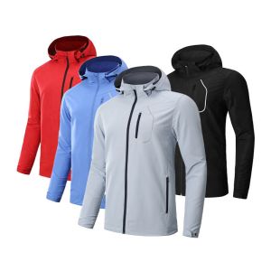 Buy cheap Men Warm Autumn Down Jacket Long Sleeve Waterproof With Hoodies from wholesalers