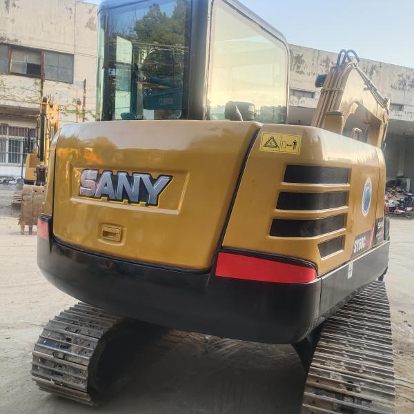 Used Construction Machinery Sany SY60C Crawler Excavator 6 Ton