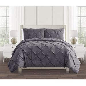 Buy cheap King Size Pinch Microfiber Cover with Corner Ties and Hypoallergenic Material from wholesalers