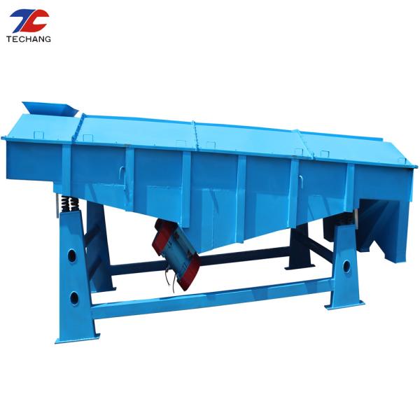 Buy cheap Large Capacity Sand Screening Linear Vibrating Screen 45 - 60 Degree Angle Of Oscillation from wholesalers