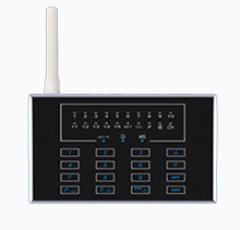 Buy cheap LED Touch Keypad Wireless Intelligent GSM Alarm Systems from wholesalers