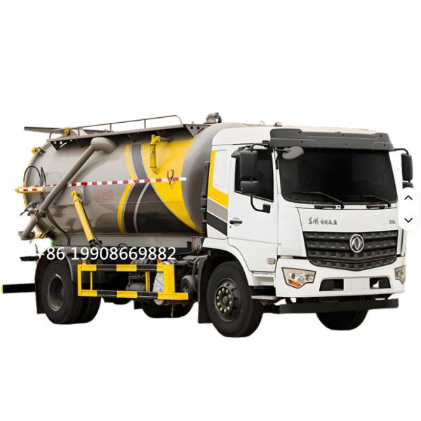 Buy cheap Dongfeng 4x2 Driver 10000L Sewage Suction Truck from wholesalers