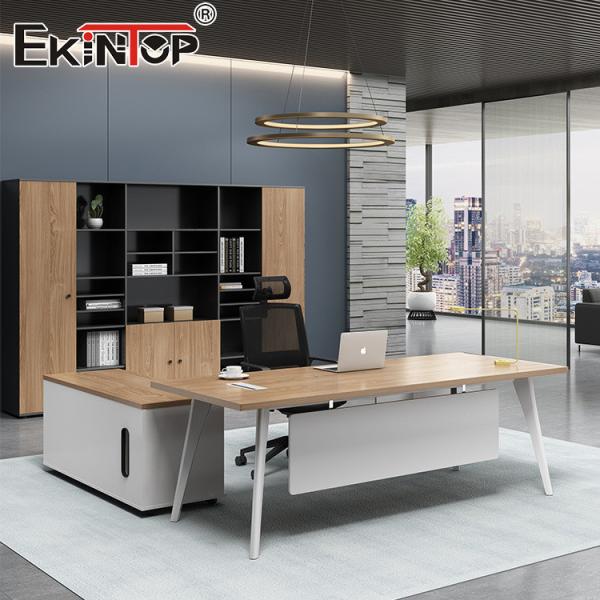 Modern L Shape Office Computer Desk Modular Desk Furniture Manager Executive