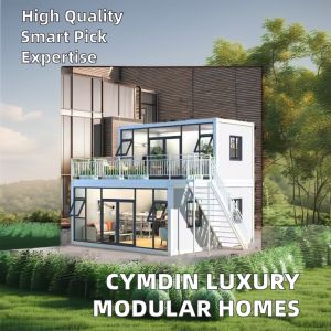 Buy cheap Modern Style Luxury Folding Prefab Homes Steel Frame With High Security from wholesalers