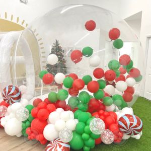 Fun House Giant Clear Inflatable Bubble Tent Crystal Igloo Dome Transparent