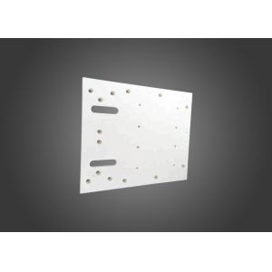 Buy cheap Zta Zirconia Toughened Alumina , Machine Perforated Tool Alumina Ceramic Components Mechanical Boards from wholesalers