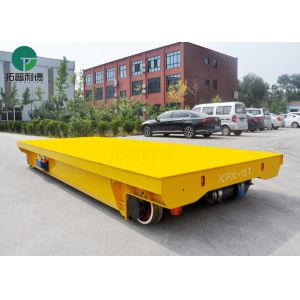 Buy cheap Low Bed 30t Heavy Load Battery Powered Rail Flat Transfer Platform Trolley from wholesalers