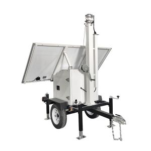 Buy cheap Customized Mobile Solar Surveillance Trailer With 3*200W Solar Panels from wholesalers