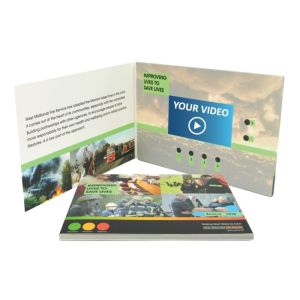 Buy cheap Marketing tool paper material 4.3''/5'' lcd screen with your videos video brochure card video in book from wholesalers