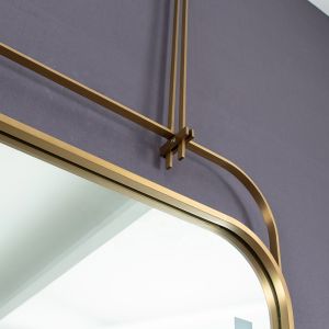 Buy cheap Christmas Luxury Square Frame Decorative Wall Mounted Mirror with Lighting from wholesalers