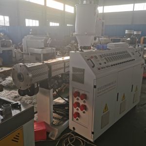 Computerized PVC Profile Extruder with Machine Length of Around 18m