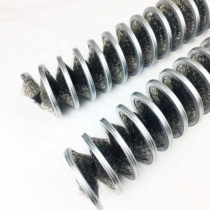 Buy cheap Customized Industrial Stainless Steel Wire Inward Spiral Brush from wholesalers