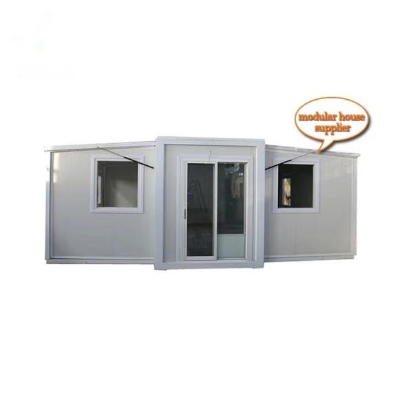 Quality Customized Color 20ft or 40ft Prefab Expandable Folding Container House with 2 Bedrooms for sale
