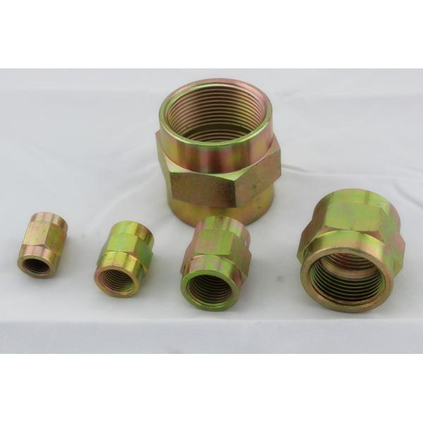 Quality Female BSPT Threaded Hydraulic Pipe Fittings , Hydraulic Hose Connectors for sale