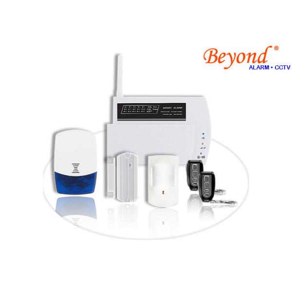 Quality Easy Handle Auto Dialer GSM PSTN LED Wireless House Burglar Alarm System for sale