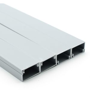 Buy cheap U Channel Cable Trunking Kit Plastic Profiles Customized from wholesalers