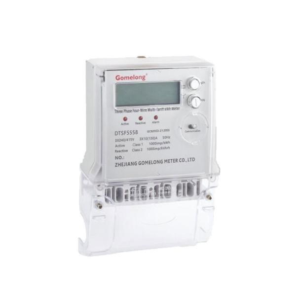 Buy cheap DTS5558 Three Phase Four Wire Multi function Electronic Energy Meter from wholesalers