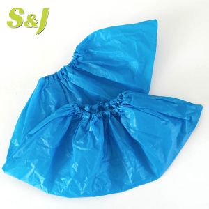 Buy cheap Disposable Nonwoven CPE Shoe Cover Elastic Band at Opening Multiple Sizes Waterproof Excellent Liquid and Tear Resistance from wholesalers